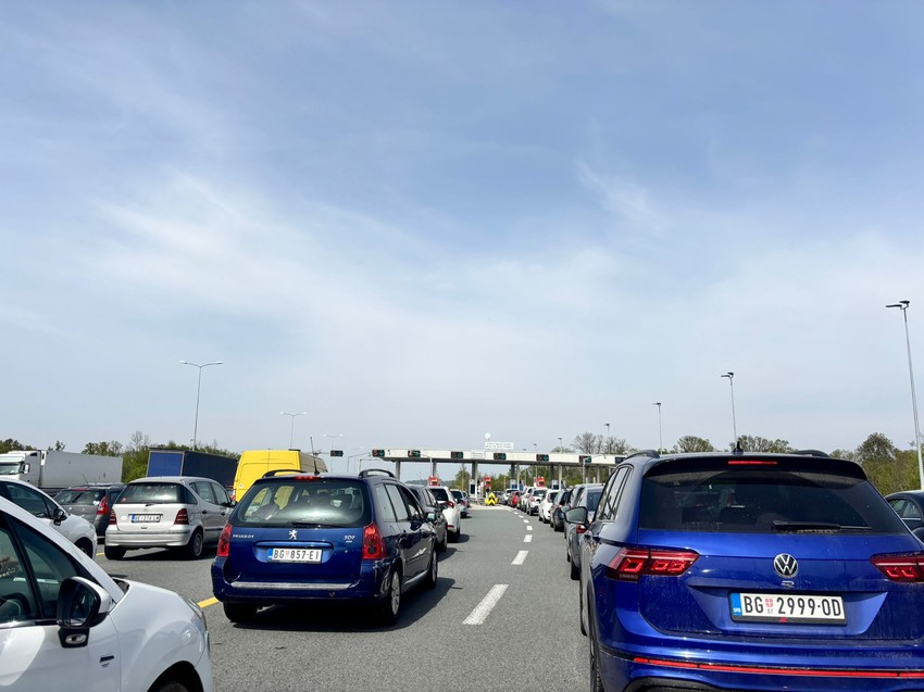 Naplatna rampa Miloš Veliki u Obrenovcu