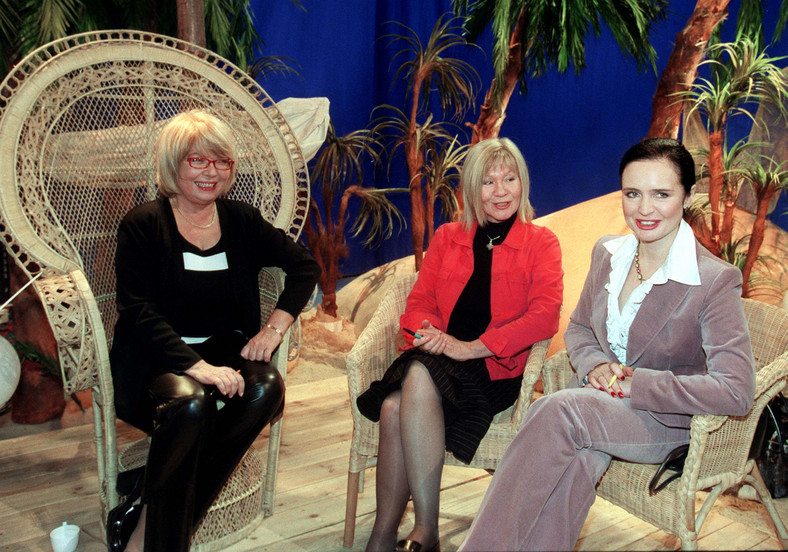 Nina Terentiew, Maria Szabłowska i Jolanta Fajkowska