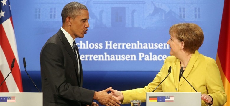 Obama chwali odwagę Merkel w kryzysie migracyjnym. "Sama kiedyś mieszkała za murem"
