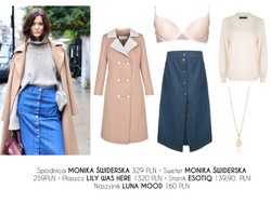 Tak to się teraz nosi! Wiosenne STYLIZACJE z hitową jeansową spódnicą midi