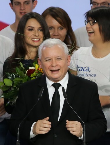 Marta Kaczyńska i Jarosław Kaczyński