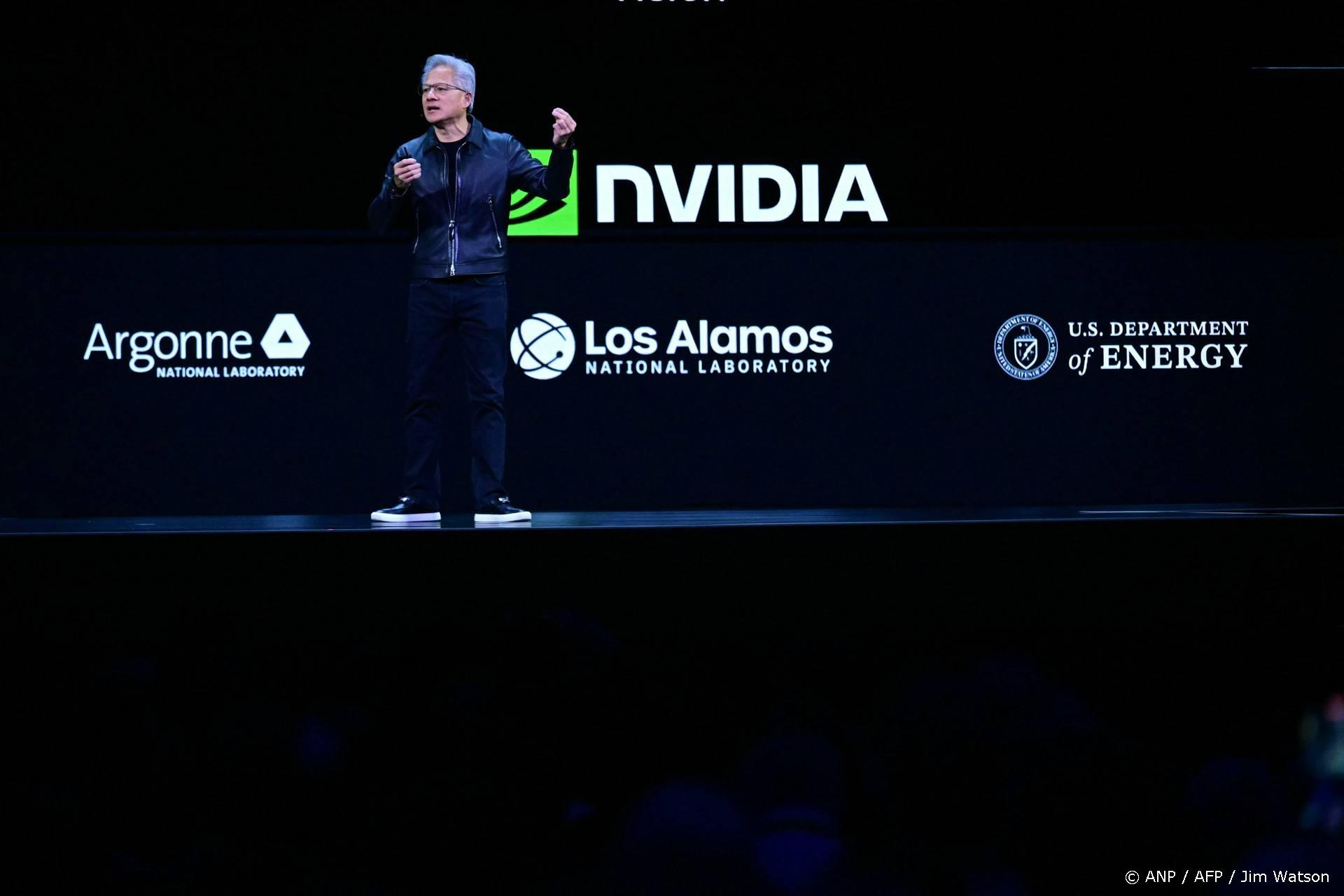 Nvidia jaagt op historische 5 biljoen dollar beurswaarde