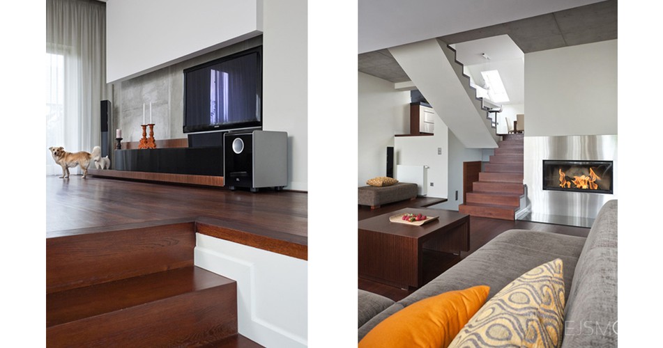 Pokój dzienny - projekt Ejsmont