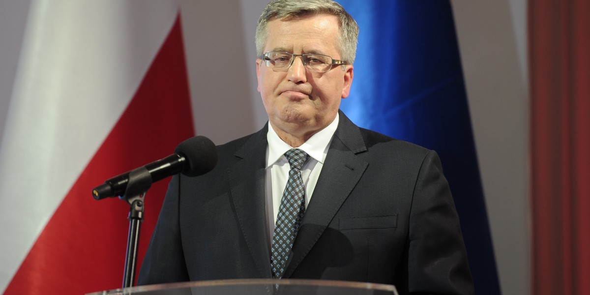 Bronisław Komorowski, były prezydent