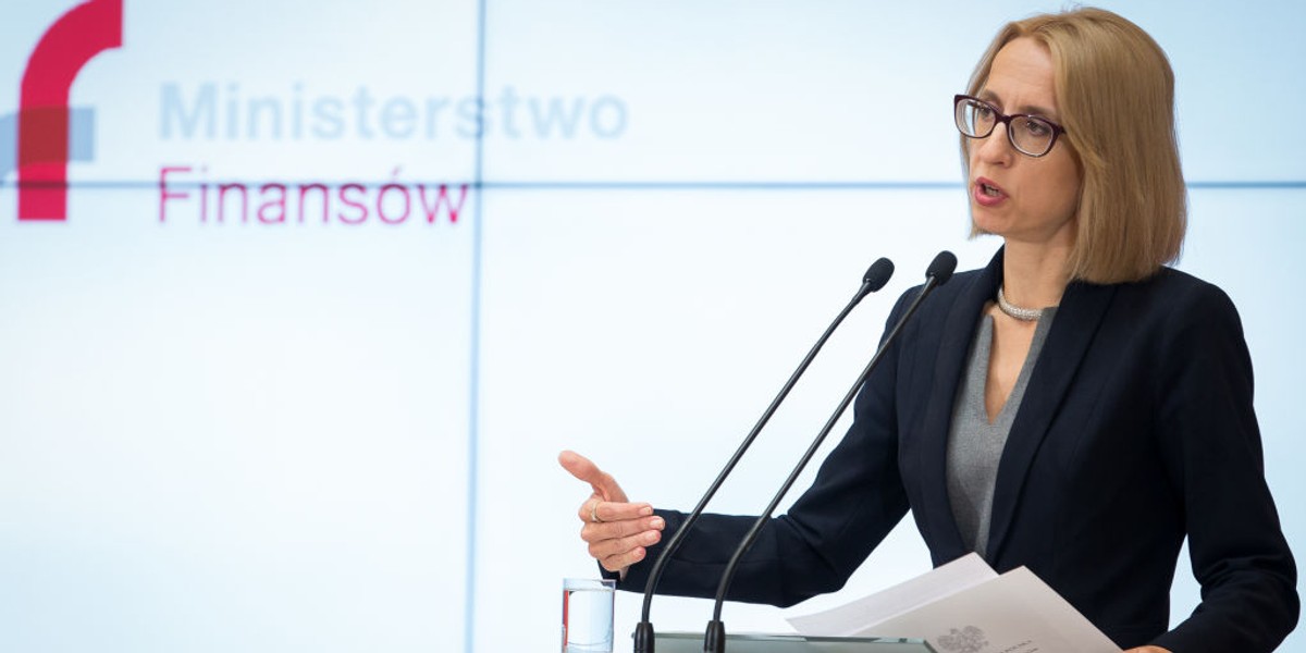 Minister Czerwińska powiedziała, że tempo wzrostu PKB w 2019 roku obniży się do 3,7-3,8 proc., a w 2020 r. do 3,3 proc.