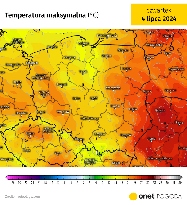 Przyszły tydzień będzie dużo chłodniejszy, a o falach upałów możemy zapomnieć