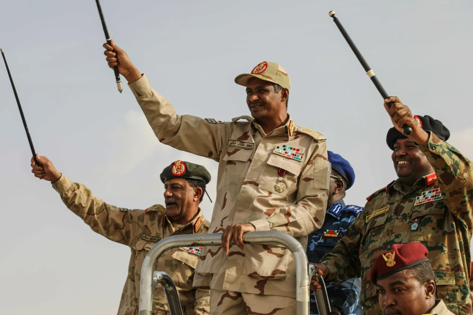 General Mohamed Hamdan Dagalo u vilajetu Nil u Sudanu 13. jula 2019.