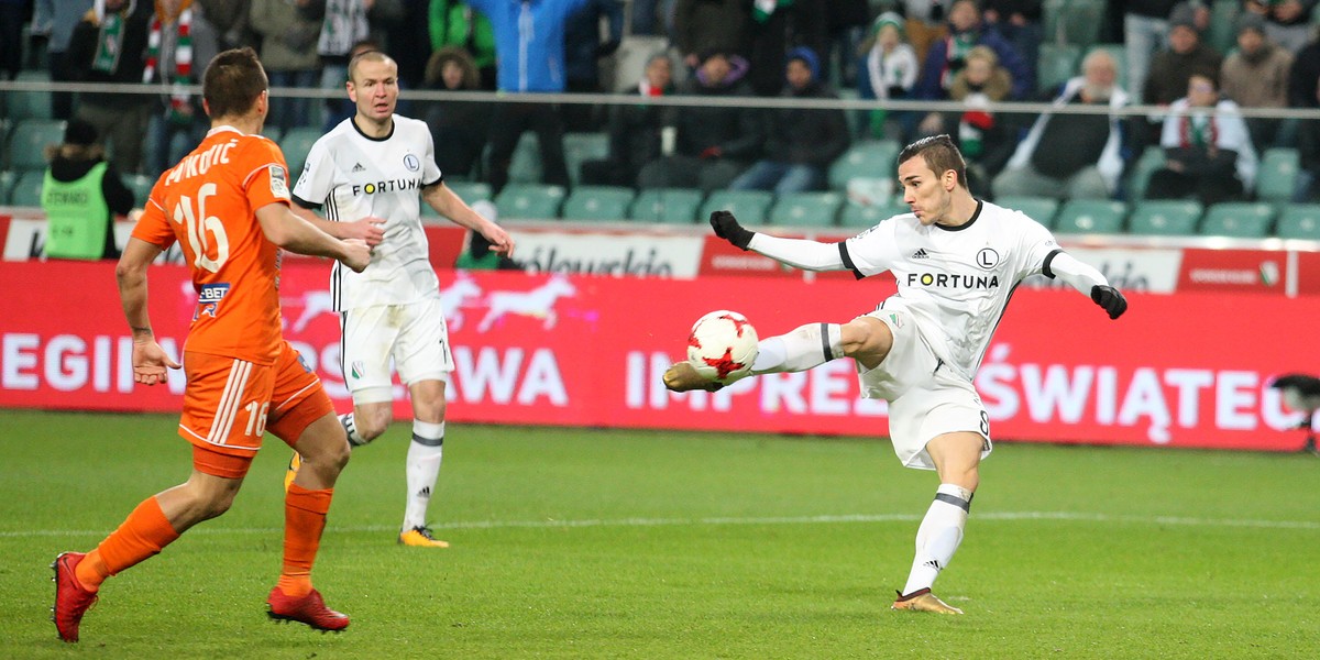 Legia Warszawa Cristian Pasquato wreszcie wyglądał jak gwiazda Piłka