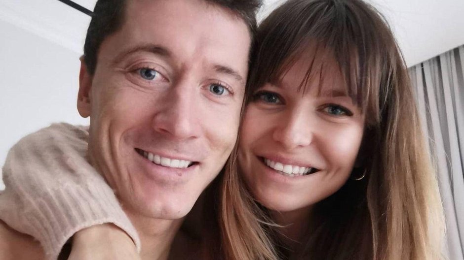 Robert Lewandowski i Anna Lewandowska