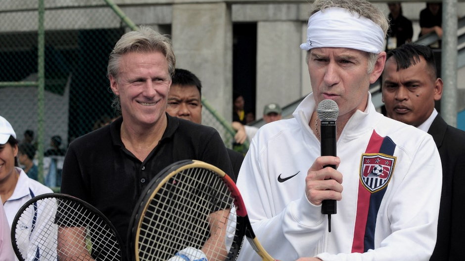 Bjorn Borg i John McEnroe, 2008 r.