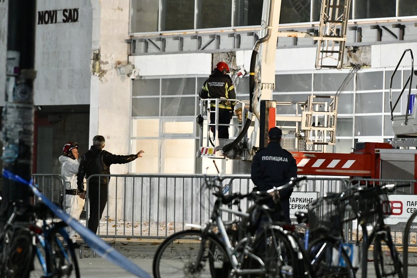 Železnička stanica Novi Sad: Uviđaj na mestu gde je pala nadstršenica 