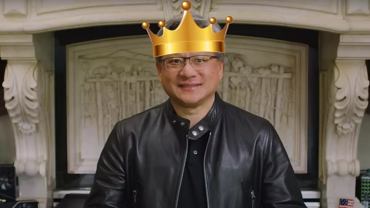 Jensen Huang, CEO Nvidii, po ostatnim sprawozdaniu finansowym ma powody do zadowolenia.