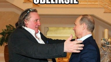 Internet drwi z decyzji Depardieu. "Obeliksie, witaj na dworze Cezara"