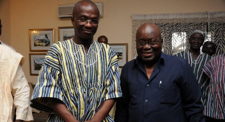 Abanga Abdullahi and Nana Akufo-Addo