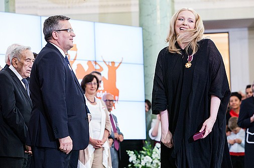 Bronisław Komorowski i Katarzyna Nosowska