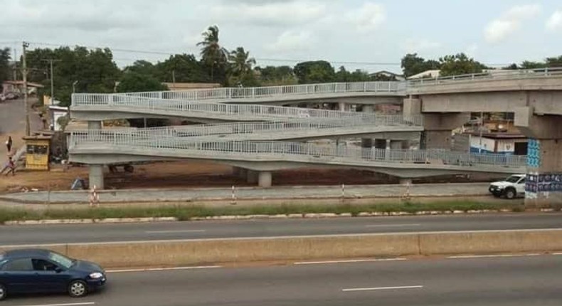 Adenta Highway footbridge