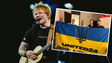 Ed Sheeran zaprosił na scenę w Warszawie Ukraiński zespół Antytila