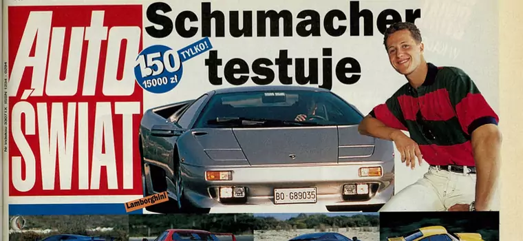 Z archiwum Auto Świata: Jak Michael Schumacher testował dla nas pięć bolidów
