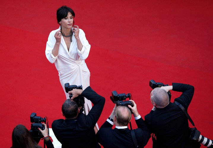 Sophie Marceau na premierze 'Mad Max: Na drodze gniewu' w Cannes