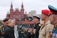 Victory Day military parade in Moscow's Red Square