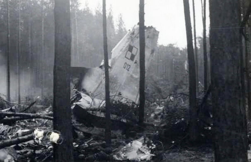 Katastrofa samolotu rządowego pod Szczecinem