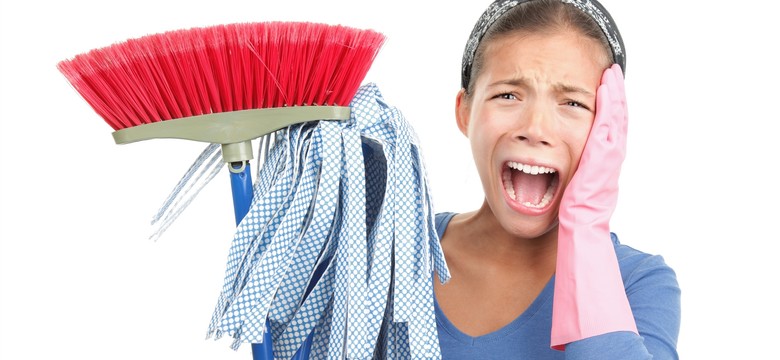 Uwaga! Świąteczne porządki kończą się depresją