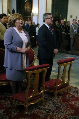 Anna i Bronisław Komorowscy