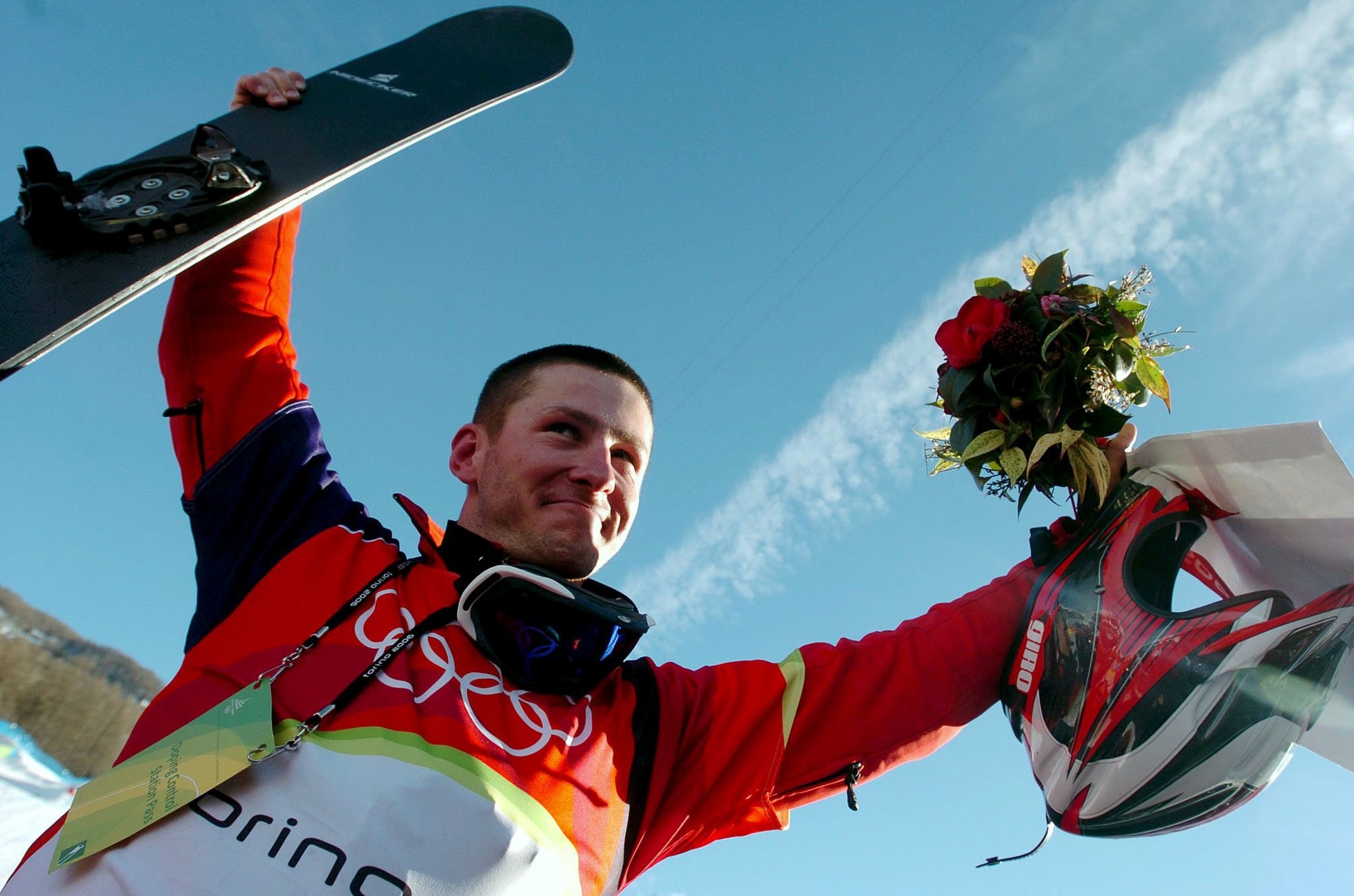 Snoubordista Radoslav Židek vybojoval 16. februára 2006 na ZOH 2006 v Turíne striebornú medailu v snoubordkrose.