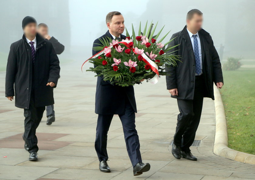 Prezydent złożył kwiaty na Wawelu