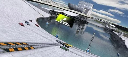 Screen z gry TrackMania United