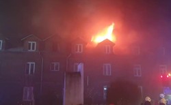 Pożar kamienicy na Pradze-Południe w Warszawie. Jedna osoba zginęła