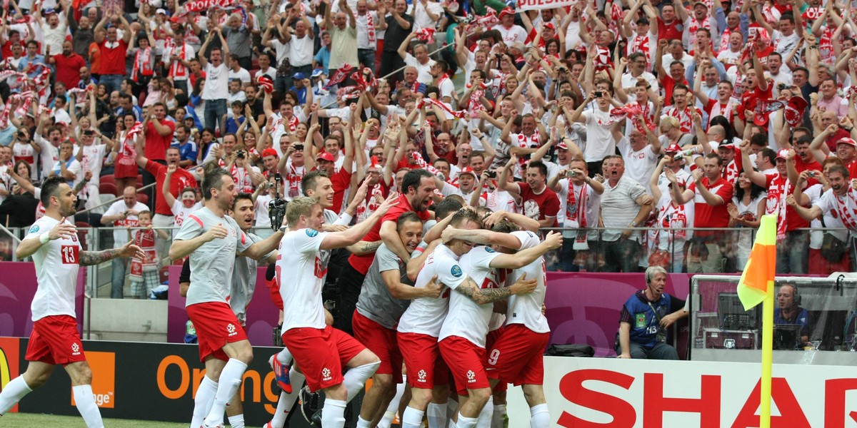 MECZ MISTRZOSTWA EUROPY 2012 GRUPA A: POLSKA - GRECJA --- UEFA EURO 2012 CHAMPIONSHIP GROUP A MATCH