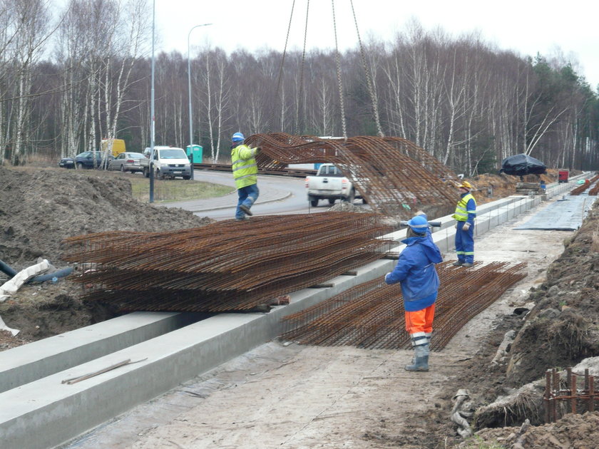 budowa linii tramwajowej na Janowie