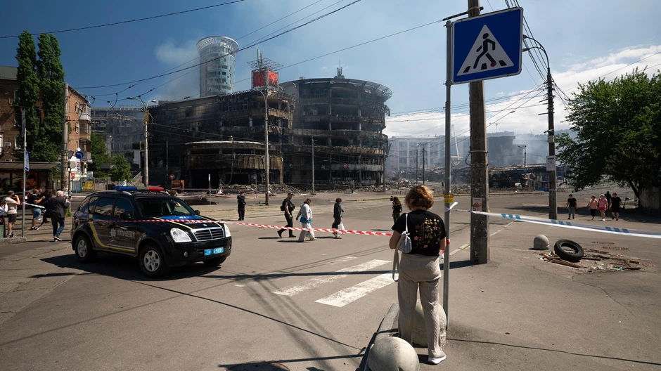 Ukrajinska prestonica je pod stalnim napadima otkako je Rusija pokrenula potpunu invaziju u februaru 2022. godine | Foto: BBC/Lee Durant