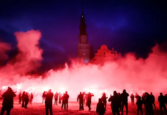 Pielgrzymka kibiców na Jasną Górę. "Zachód uczynił z Polski arenę wojny totalnej"