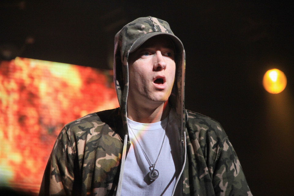 Eminem w 2021 r.