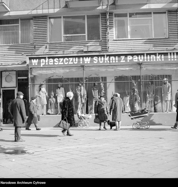 Sceny uliczne ze śródmieścia Warszawy (1969)