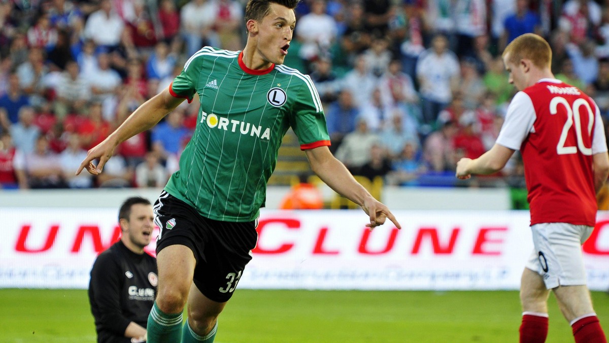 Michał Żyro Legia St Patrick's Athletic