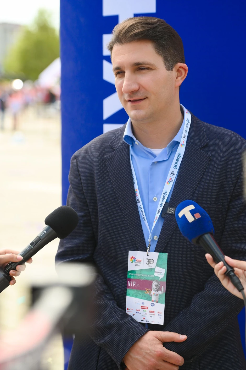 Zdravko Marić, predsednik Plazma Sportskih igara mladih