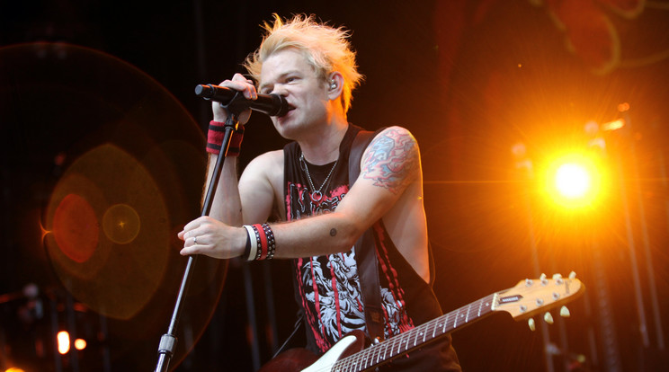 Deryck Whimbley, Sum 41 / Fotó: Pogonyi Nóra