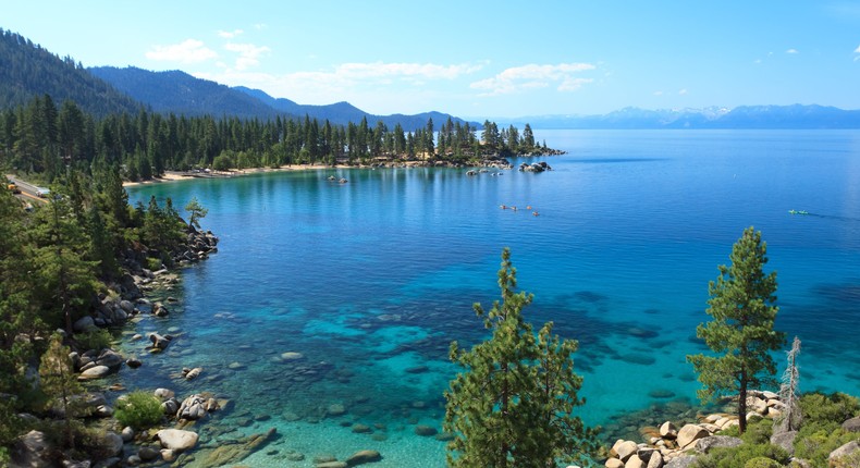 Lake Tahoe is one of 23 exciting places to visit in the US in 2023.topseller/Shutterstock