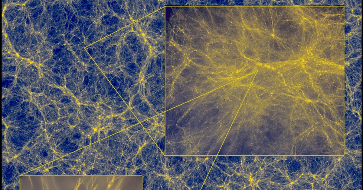A new simulation reveals what dark matter might look like if we could ...