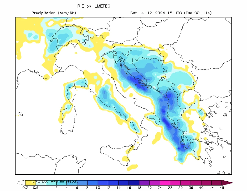 Naoblačenje uz jače padavine za vikend