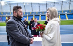 Informacja o ślubie Pawła Fajdka na Stadionie Śląskim nie była prawdziwa