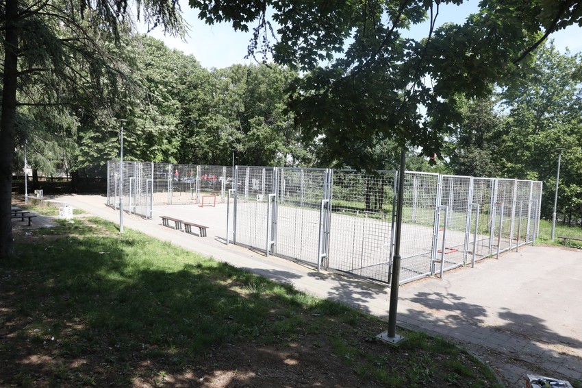 Igralište na kojem se dogodio sukob oko lopte