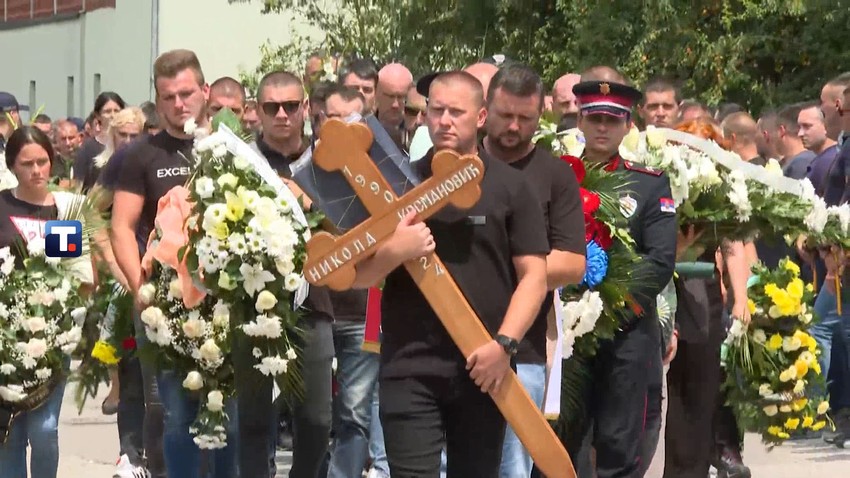 Sahrana ubijenog policajca