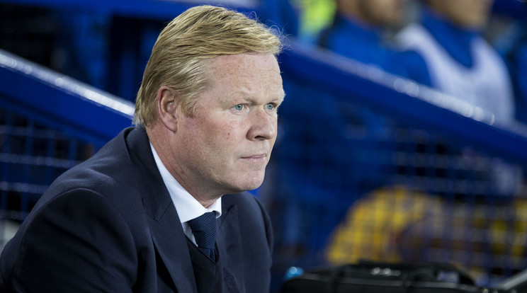 Ronald Koeman jelenleg Angliában edzősködik /Fotó: AFP