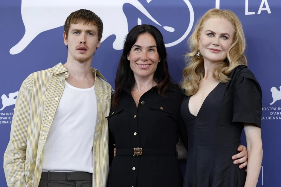 Nikol Kidman, glumac Harison Dikinson i rediteljka Halina Rejen