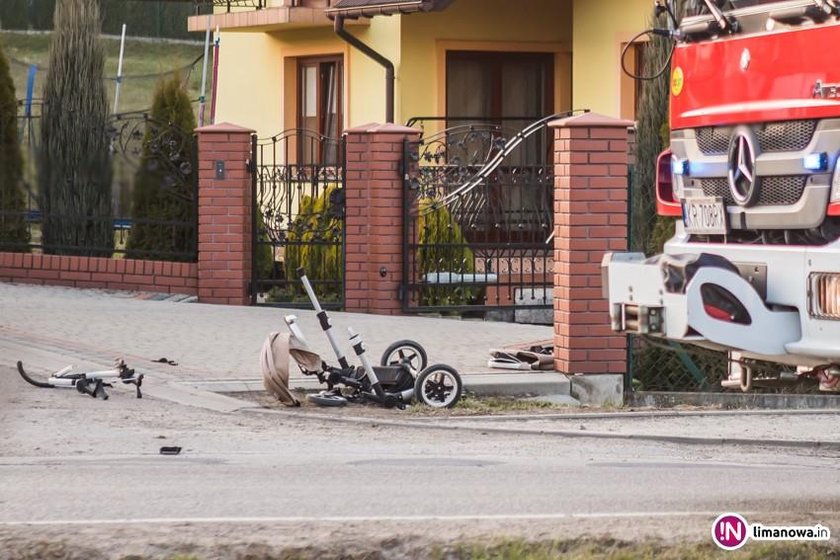 Matka bliźniaków spod Limanowej walczy o życie przez kierowcę seata.