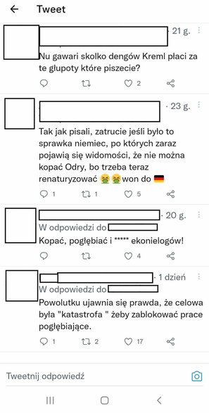 Przykłady epitetów, z którymi stykają się ludzie chcący poprawić sytuację w bezpośredniej okolicy.